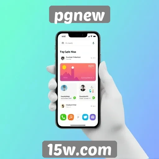 experiência de usuário no pgnew em dispositivos móveis